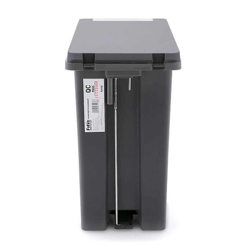 Thùng Rác Nhựa Fitis Compact Bin 10L- 2 Màu (Xám Xám, Trắng Xám) - PPS1-906, PPS1-903 image number null